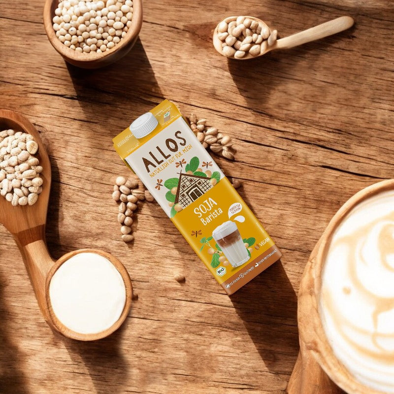 Allos - Boisson au soja barista BIO 1l