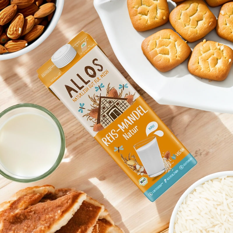 Allos - Boisson aux amandes & au riz nature BIO 1l
