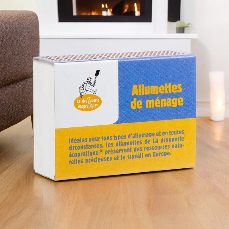Boîtes 100 allumettes écologiques