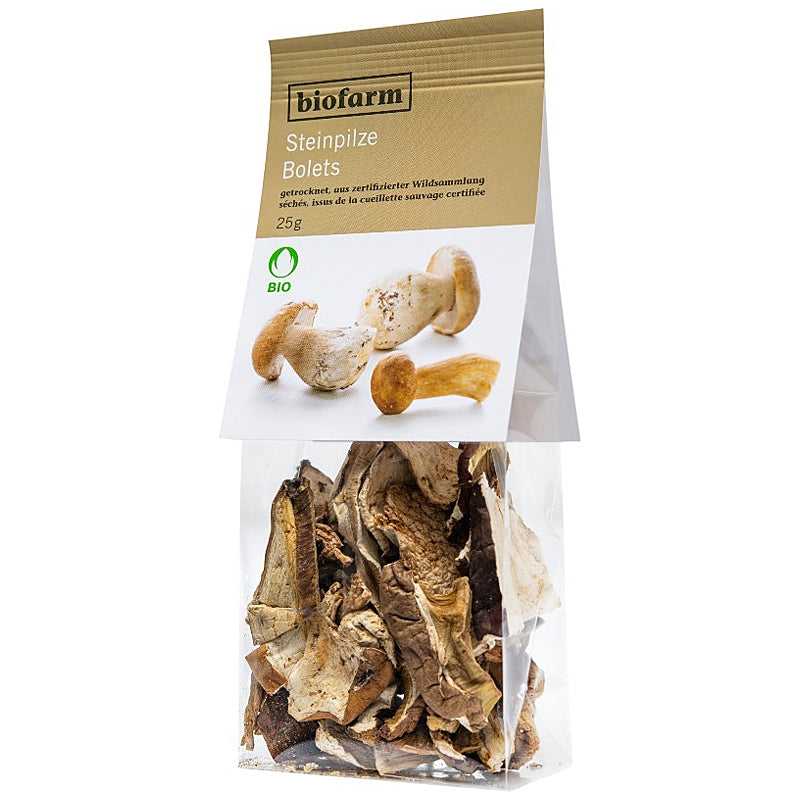 Biofarm - Getrockneter Bio-Steinpilz 25g