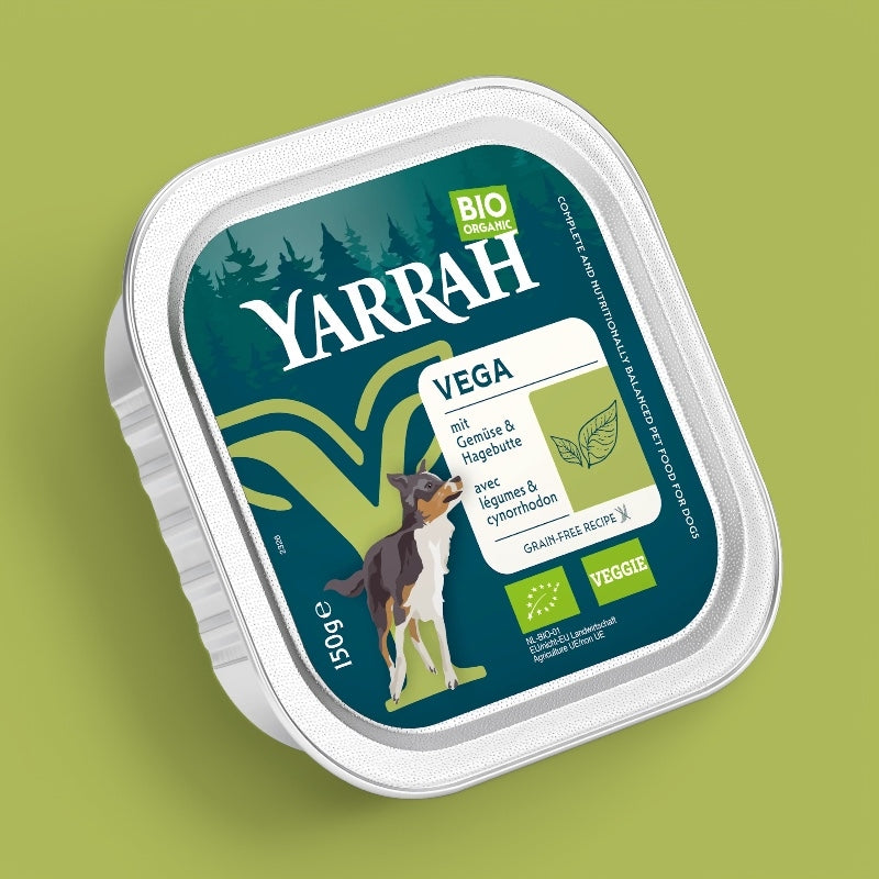 Bouchées végétariennes avec soja & légumes pour chien BIO