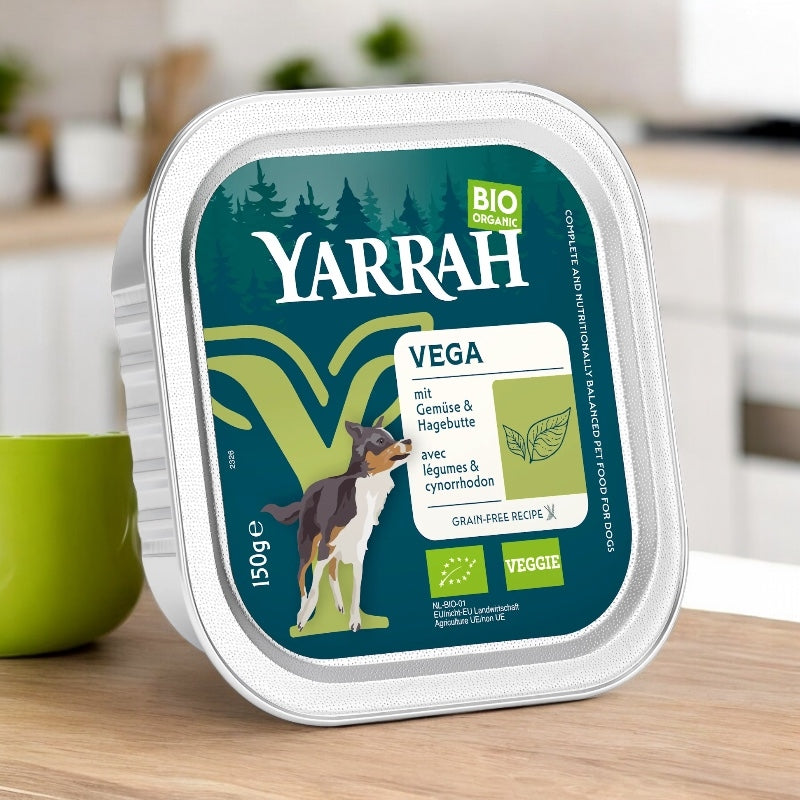 Bouchées végétariennes avec soja & légumes pour chien BIO