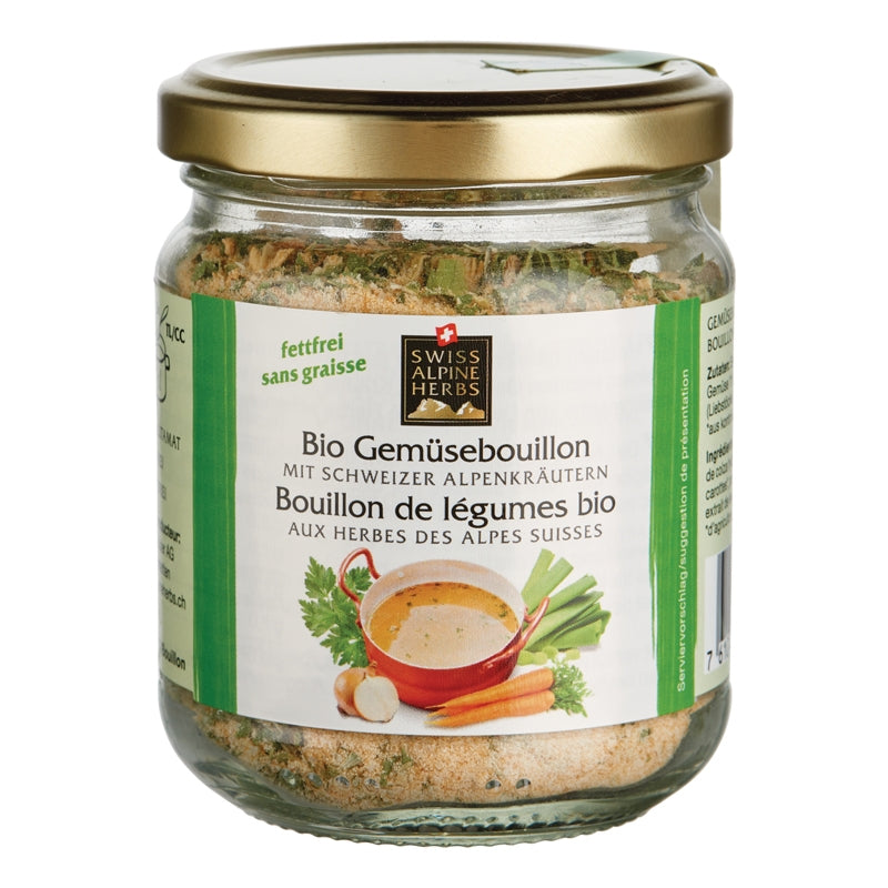 Bouillon de légumes aux herbes BIO