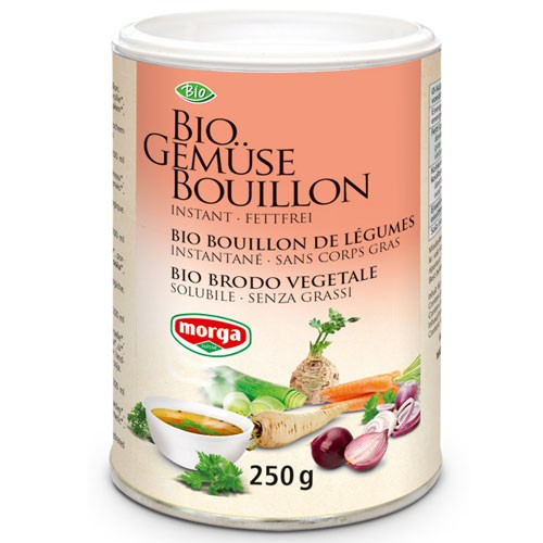 Bouillon de légumes sans corps gras BIO