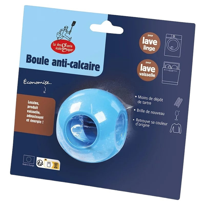 Boule anti-calcaire lave-vaisselle & lave-linge
