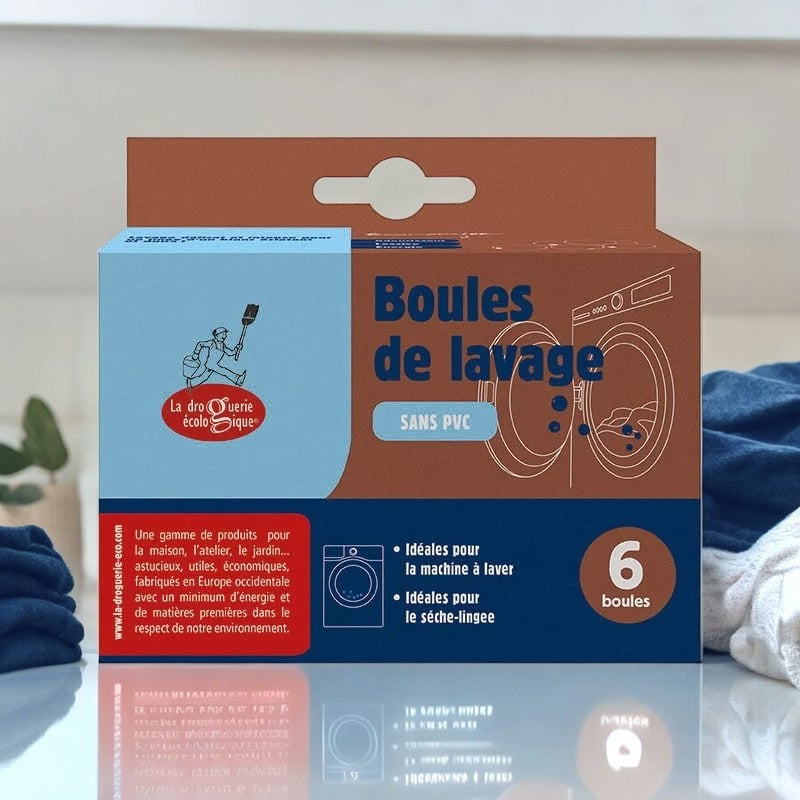 Boules de lavage 6 pièces - La Droguerie Écologique