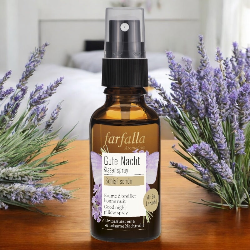 Farfalla - Kissenspray Gute Nacht Lavendel BIO 30ml