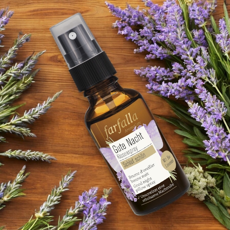 Farfalla - Kissenspray Gute Nacht Lavendel BIO 30ml