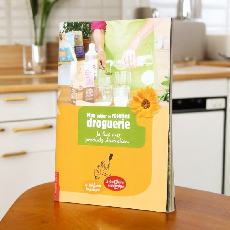 Cahier de recettes droguerie "produits d'entretien"