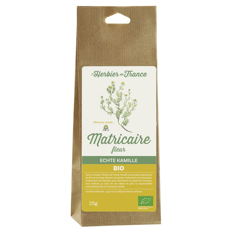 Bio-Deutsche Kamille - 25 g - L'Herbier de France