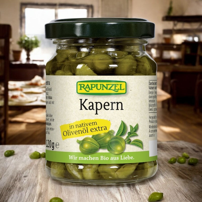Câpres à l'huile d'olive BIO