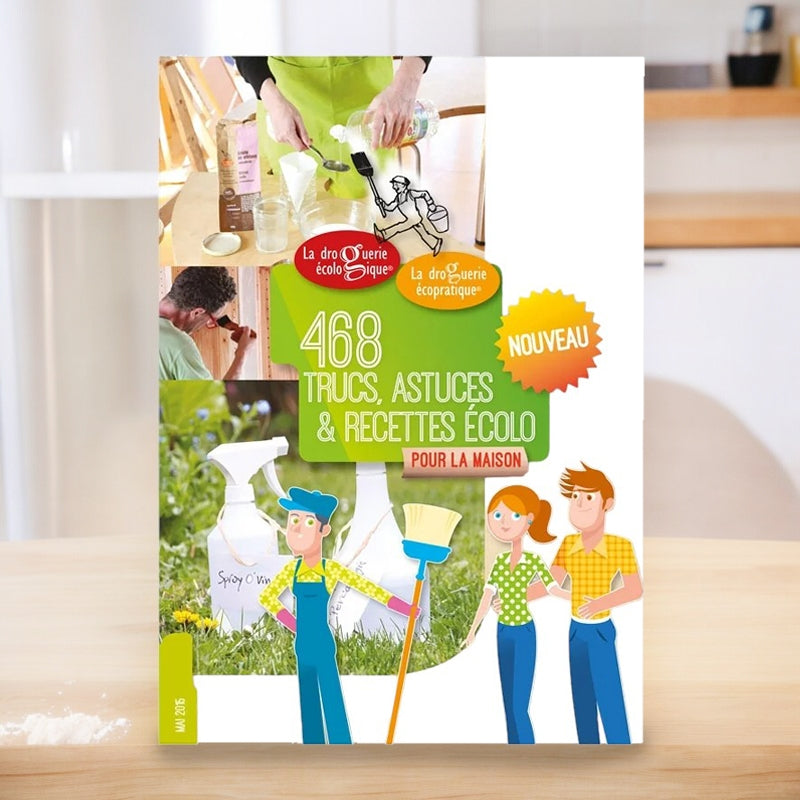 Carnet 468 trucs & recettes écolo pour la maison