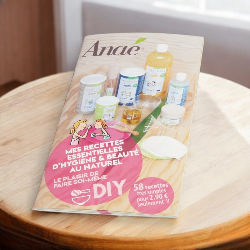 Anaé - Notizbuch "Meine wichtigsten natürlichen Hygiene- und Schönheitsrezepte"