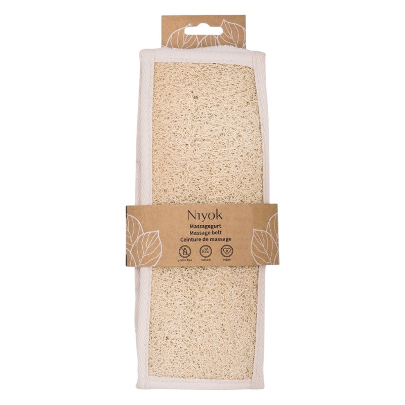 Massagegürtel aus Luffa & Baumwolle