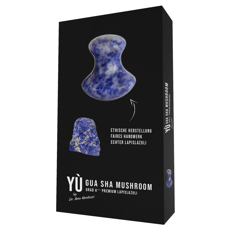 Gua-Sha-Massage mit Pilzen und Lapislazuli - Yù Beauty