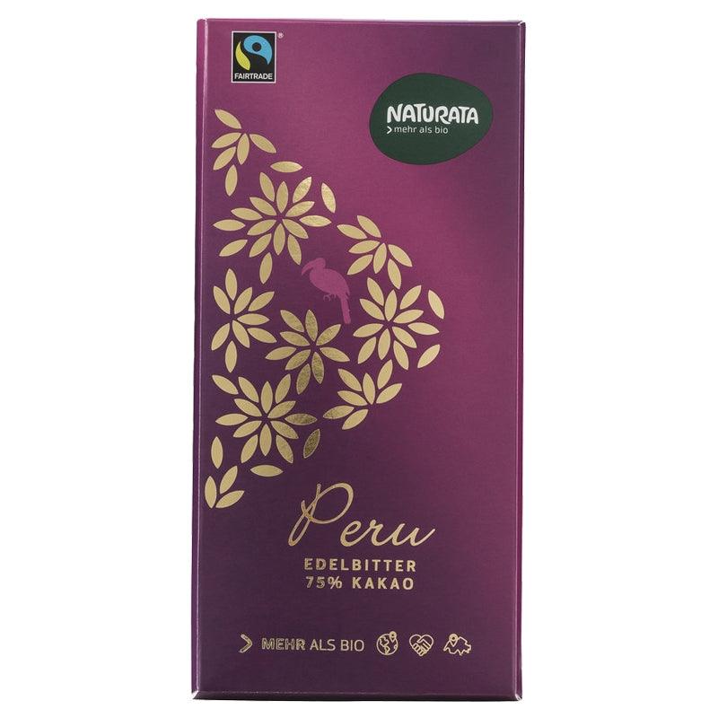 Chocolat noir 75% BIO Pérou