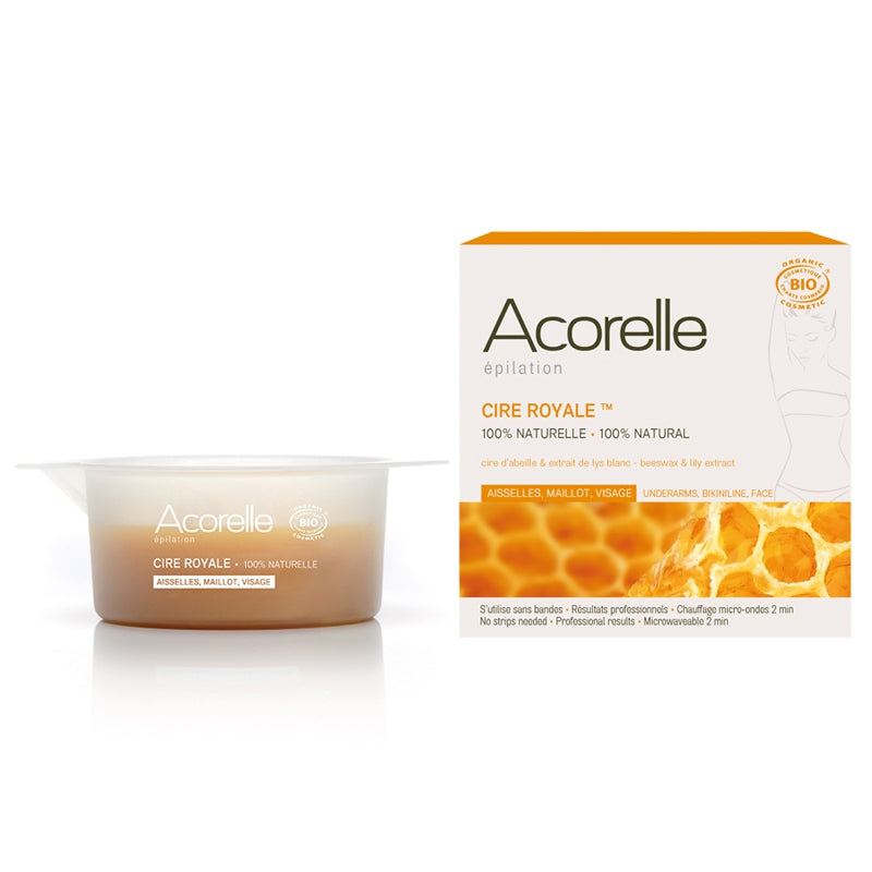 Acorelle - Cire royale BIO épilation aisselles, maillot & visage 100g