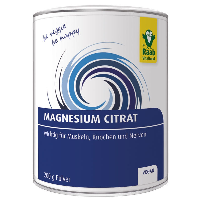 Magnesiumcitratpulver - 200 g - Raab Vitalfood