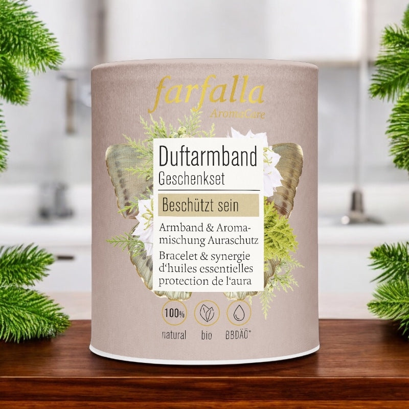 Farfalla - Geschenkset Duftarmband Aura-Schutz