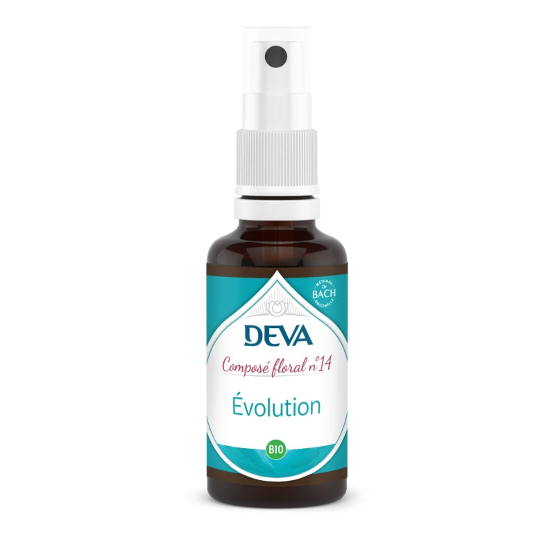 Deva - Composé floral en spray BIO N°14 Évolution 30ml