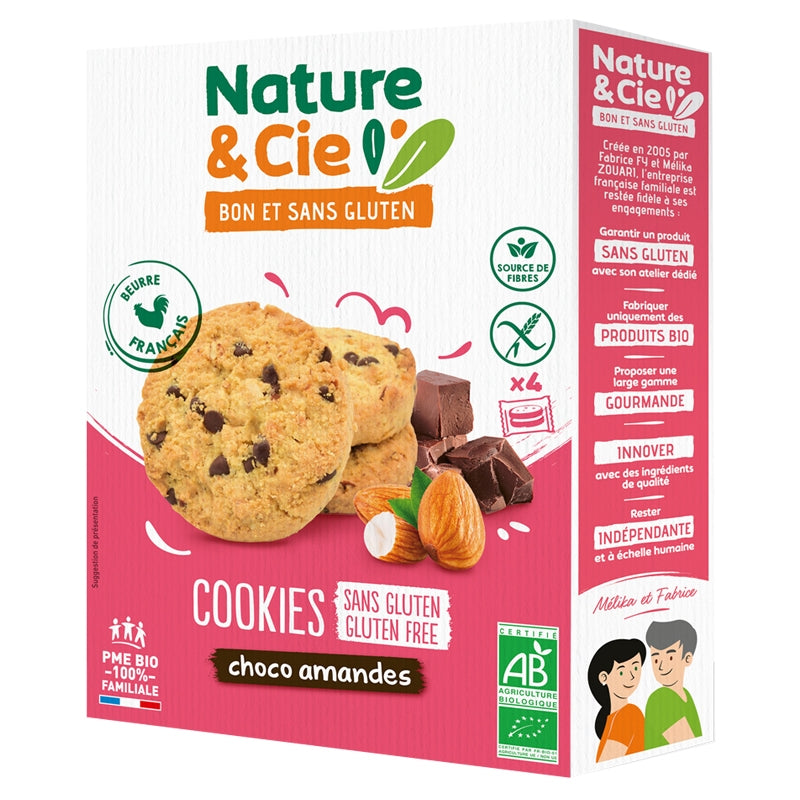 Cookies au chocolat & amandes BIO