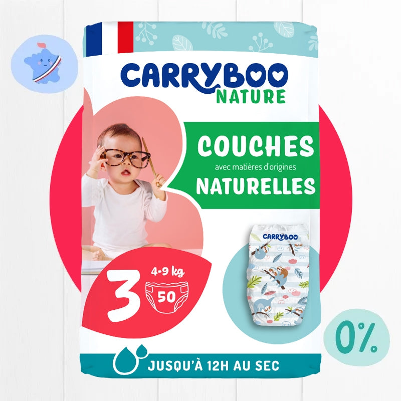 Carryboo - Couches Taille 3 50 pièces