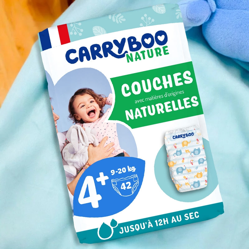 Carryboo - Couches Taille 4+ 42 pièces