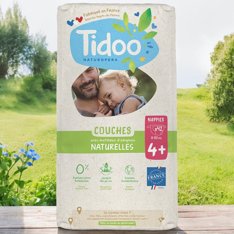 Couches Taille 4+ L+