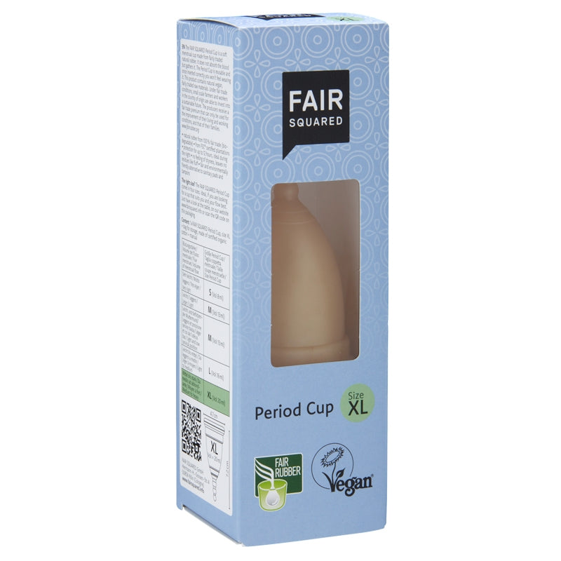Fair Squared - Coupe menstruelle Taille XL en caoutchouc naturel 1 pièce