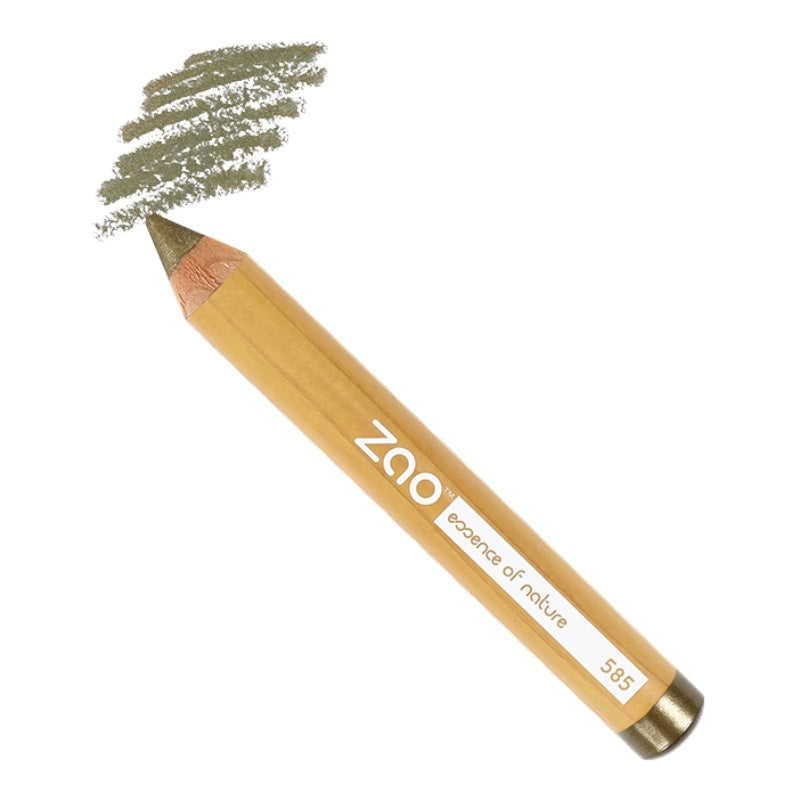 Crayon jumbo yeux Kaki doré N°585 BIO