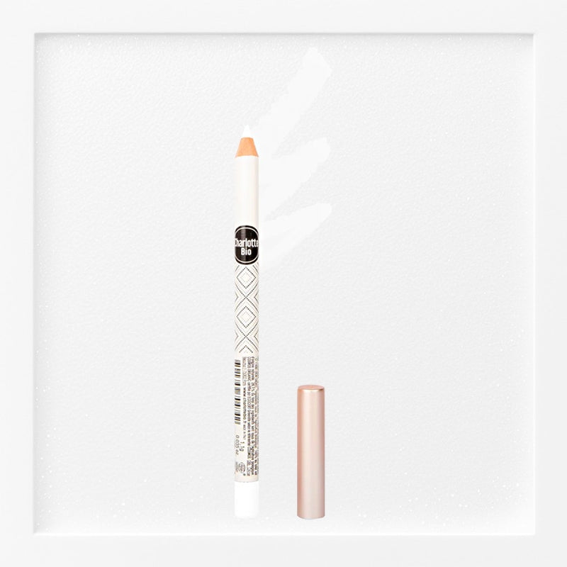 Charlotte Bio - Augenstift Weiß leuchtend langanhaltend BIO 1.1g