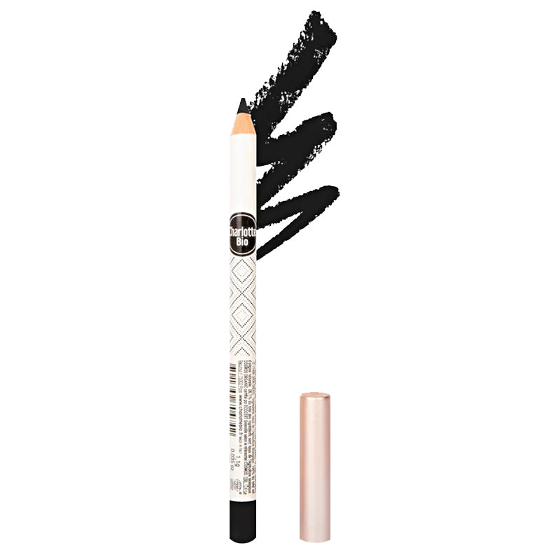 Charlotte Bio - Crayon yeux longue tenue noir BIO 1.1g