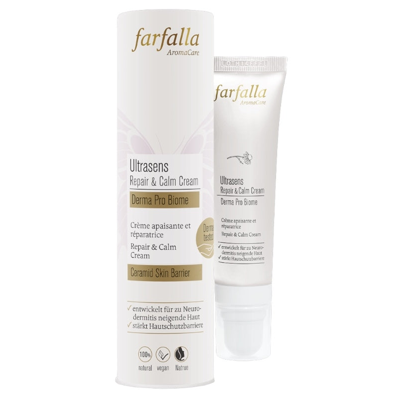 Farfalla - Crème apaisante & réparatrice BIO camomille 30ml