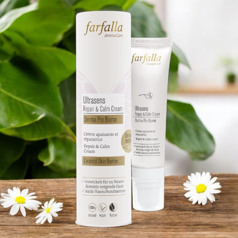 Farfalla - Crème apaisante & réparatrice BIO camomille 30ml