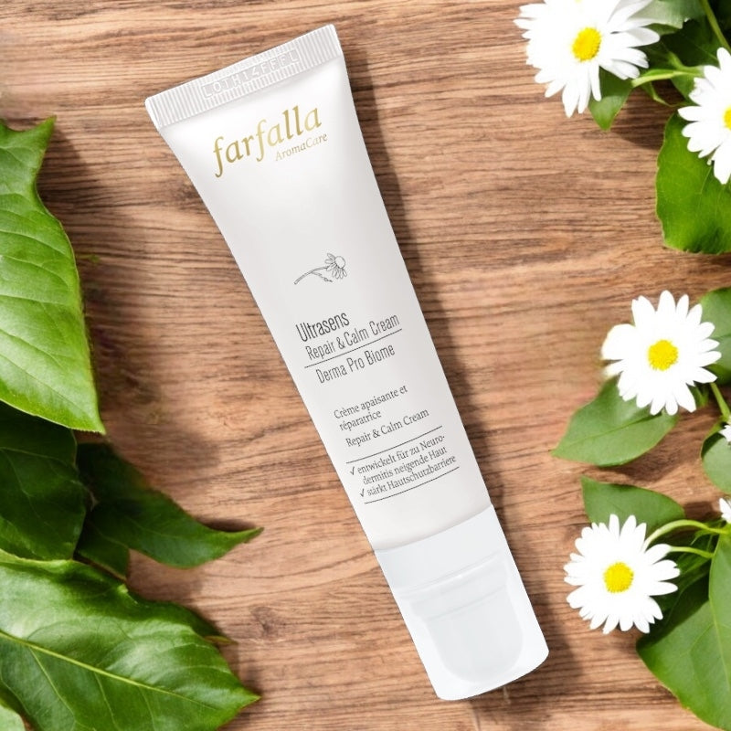 Farfalla - Crème apaisante & réparatrice BIO camomille 30ml