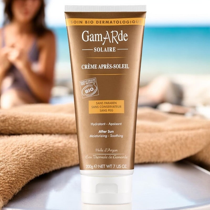 Gamarde - After-Sun-Creme BIO - feuchtigkeitsspendend & beruhigend - 200g