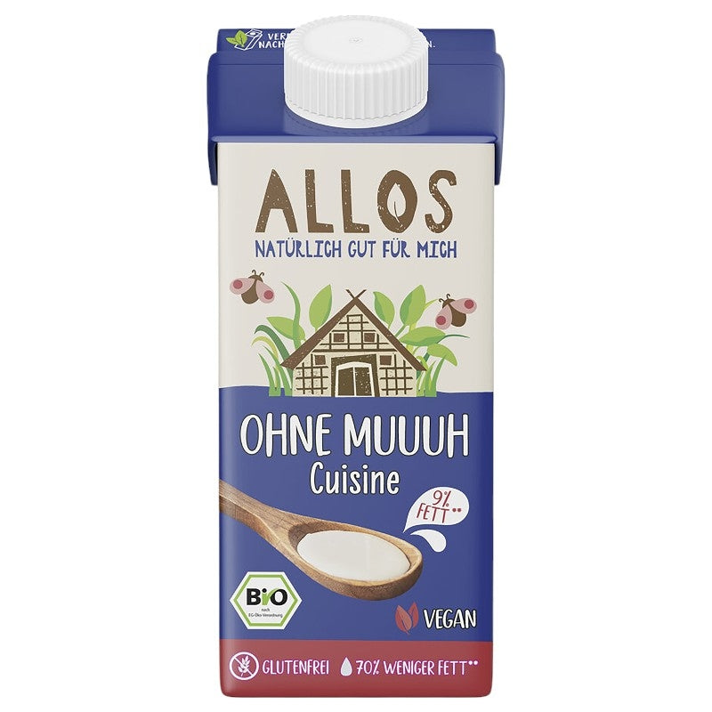 Allos - Crème au riz soja & coco cuisine BIO 200ml
