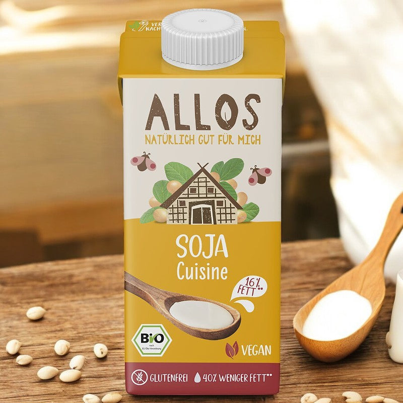 Allos - Crème au soja cuisine BIO 200ml