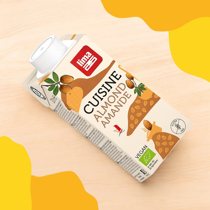 Bio-Mandel-Kochcreme - 200 ml - Lima