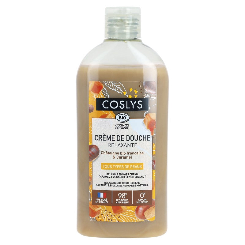 Coslys - Entspannende Duschcreme Kastanie & Karamell BIO 250ml