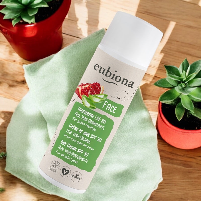 Eubiona - Crème de jour IP 30 BIO aloe vera & grenade 50ml