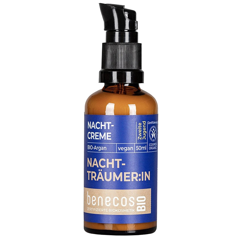 Benecos - Crème de nuit deuxième jeunesse argan BIO 50ml