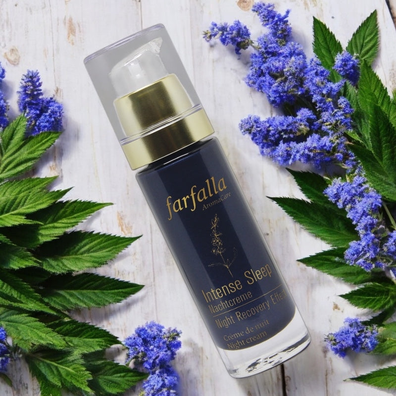 Farfalla - Crème de nuit BIO Intense Sleep lavande & chanvre 30ml