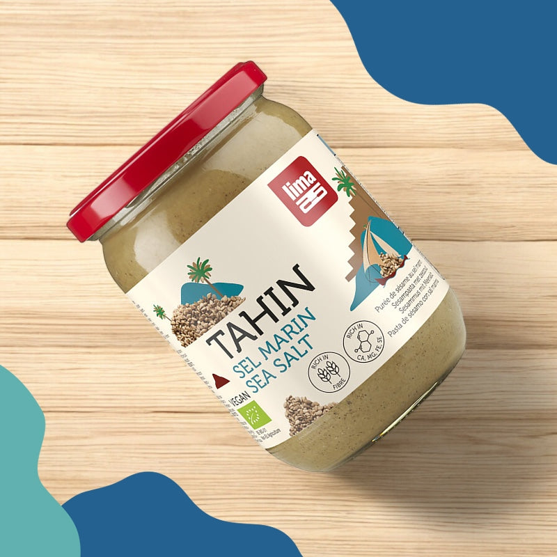 Bio-Sesamcreme mit Meersalz - Tahini - 500 g - Lima