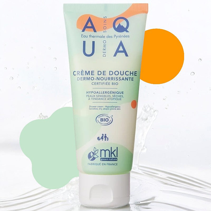 Crème douche dermo-nourrissante BIO eau thermale