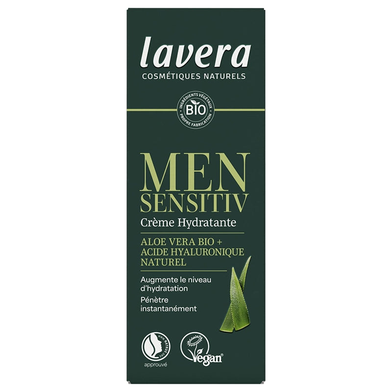 Feuchtigkeitscreme für Männer Aloe Vera & Hyaluron BIO