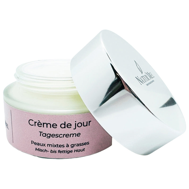 Crème jour peau mixte & grasse jojoba & chanvre