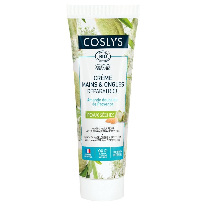 Coslys - Reparierende Hand- & Nagelcreme Süßmandel BIO 50ml