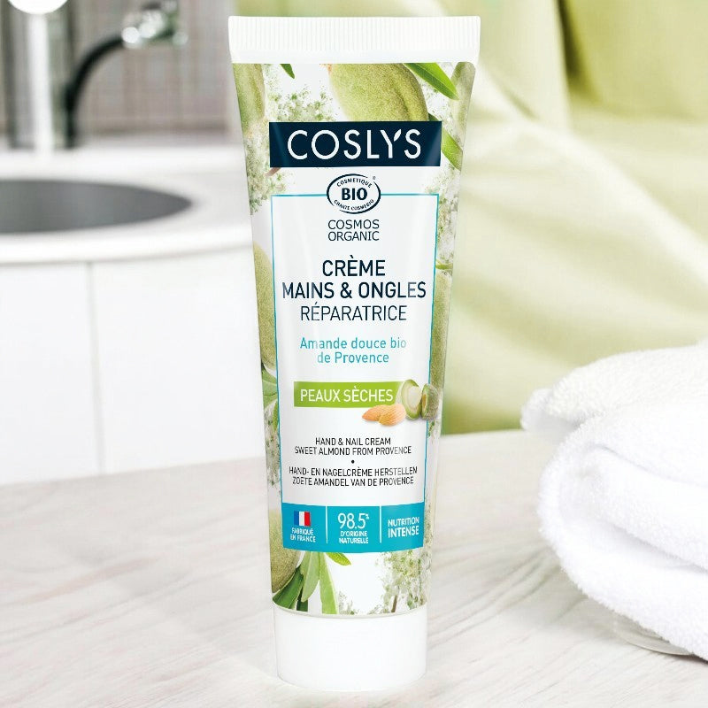 Coslys - Reparierende Hand- & Nagelcreme Süßmandel BIO 50ml