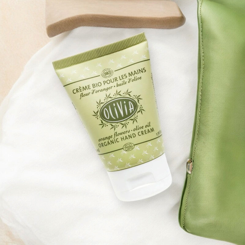 Crème pour les mains BIO olive & fleur d'oranger